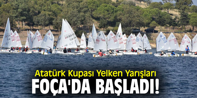 Yelken Yarışları Foça'da başladı!