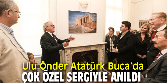 Buca'da Anıtkabir sergisine yoğun ilgi 