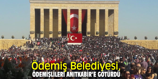 Ödemişliler'den Anıtkabir çıkarması!