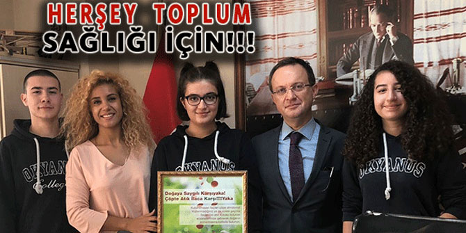 Toplum sağlığı için ortak proje!
