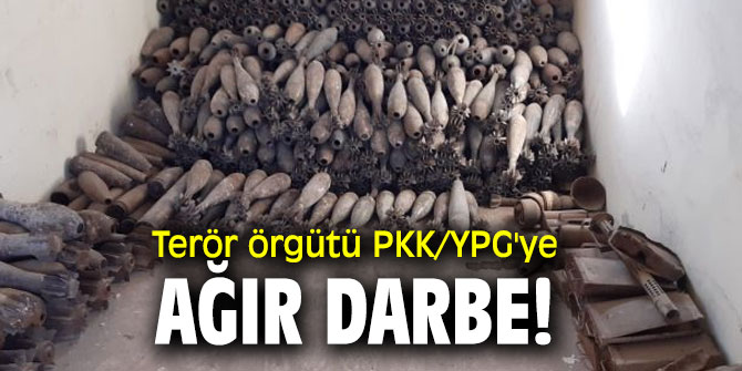 Terör örgütü PKK/YPG'ye ağır darbe! 
