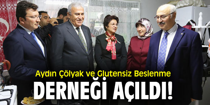 Çölyak ve Glutensiz Beslenme Derneği'nin açılışı gerçekleştirildi!