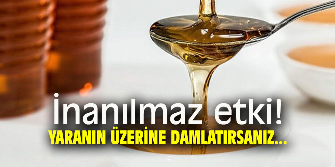 İnanılmaz etki! Yaranın üzerine damlatırsanız...