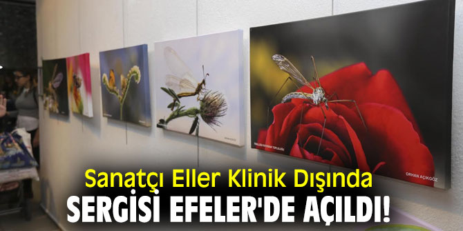 Sanatçı Eller Klinik Dışında sergisi Efeler'de açıldı!