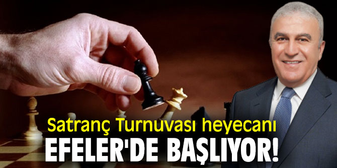 Satranç Turnuvası heyecanı Efeler'de başlıyor!