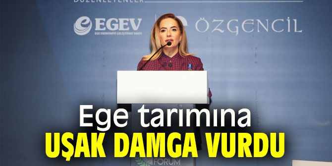 Uşak Ege tarımına damga vurdu.