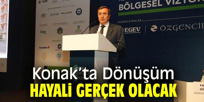 Konak için Narlıdere tecrübesi 