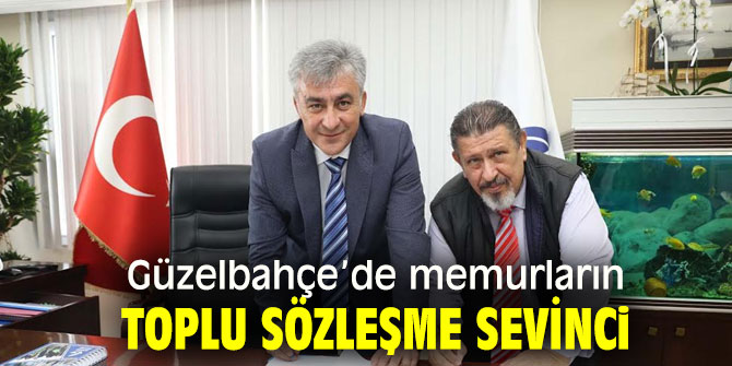 Güzelbahçe Belediyesi'nden TÜM-BEL-SEN ile toplu sözleşme. 