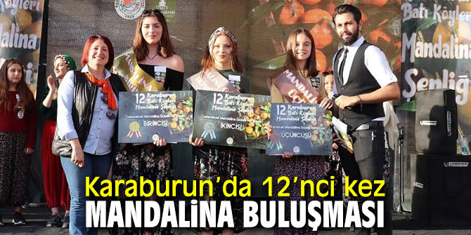 12. Batı Köyleri Mandalina Şenliği'nden renkli anlar