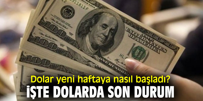 Dolar yeni haftaya nasıl başladı? 