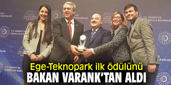 Ege-Teknopark'a ödül