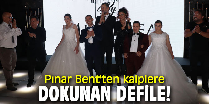 Pınar Bent'ten anlamlı defile