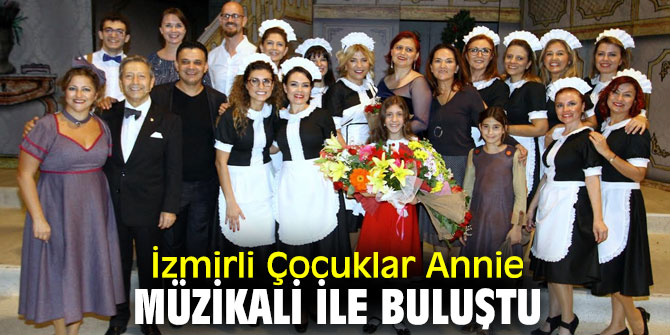 Annie Müzikali, İzmir'de çocuklarla buluştu
