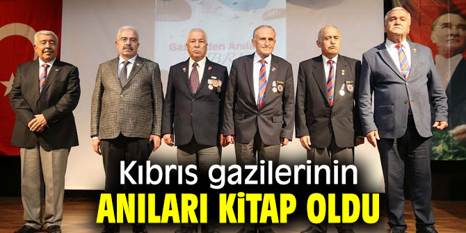 O gazilerin anıları şimdi kitap oldu!