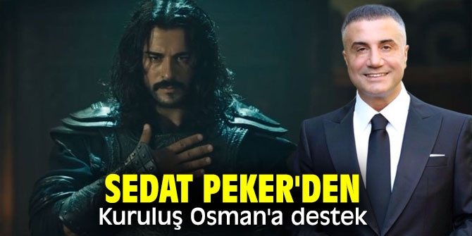 Sedat Peker, bu kez de diziye dikkat çekti