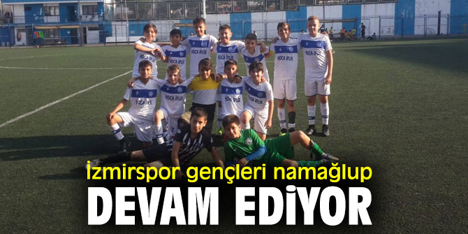 İzmirspor gençleri namağlup devam ediyor