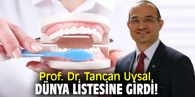 Prof. Dr. Tancan Uysal, bilimsel yayınlarıyla dünya listesine girdi!
