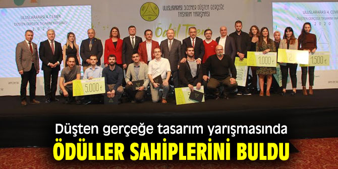Düşten gerçeğe tasarım yarışması ödülleri verildi