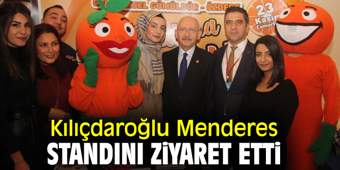 CHP lideri Kılıçdaroğlu'ndan Menderes'e ziyaret!