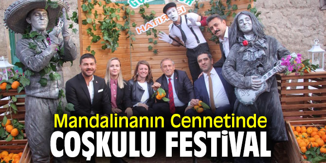 Gümüldür Özdere Mandalina Festivali coşkuyla gerçekleşti!