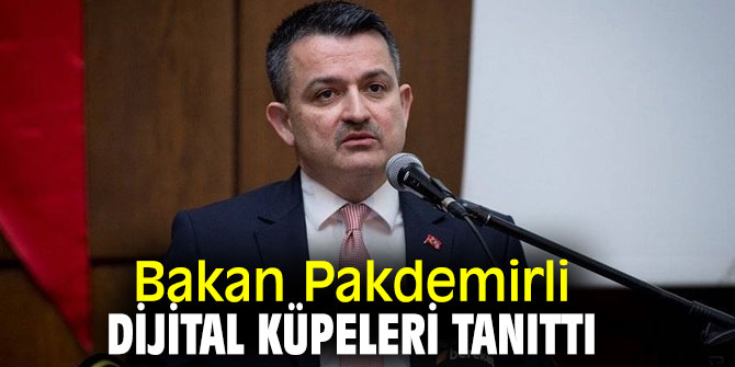 Tarım ve Orman Bakanı Bekir Pakdemirli, dijital küpeleri hakkında bilgi verdi