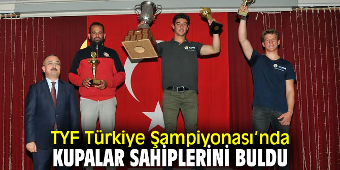 Türkiye Yelken Federasyonu Türkiye Şampiyonası’nda kupalar sahiplerini buldu