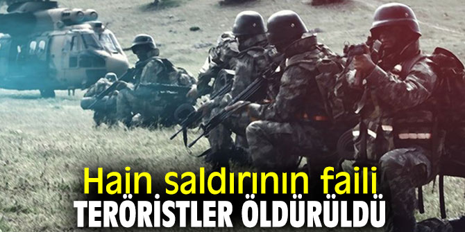 Bakanlık duyurdu! O terörist öldürüldü