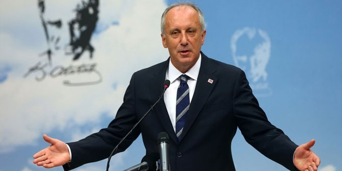 Muharrem İnce, "Tek başıma kalsam da mücadele edeceğim"