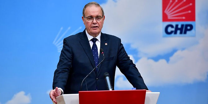 CHP Sözcüsü Faik Öztrak'tan flaş açıklama