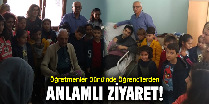 Öğrencilerden örnek davranış!