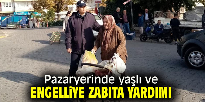 Efeler Belediyesi'nden yaşlı ve engelliye yardım