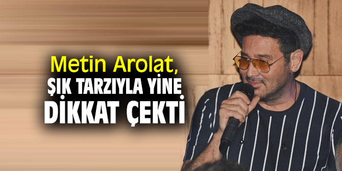 Metin Arolat, No Flash'ta sahne aldı