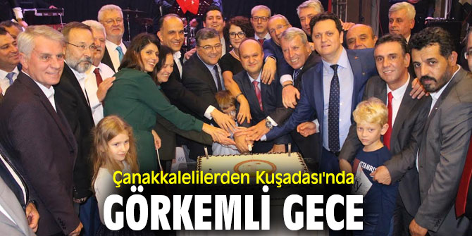 18 Mart Çanakkaleliler Kültür ve Dayanışma Derneği kuruluşunu kutladı!