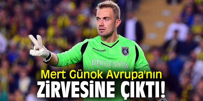 Mert Günok, performansıyla Avrupa'yı sallıyor!