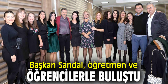 Başkan Sandal, 'Siz varsanız, biz var olacağız'
