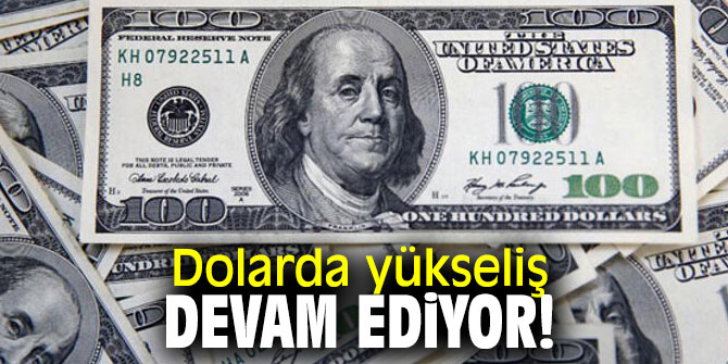 Dolarda yükseliş devam ediyor!