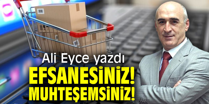 Efsanesiniz! Muhteşemsiniz!