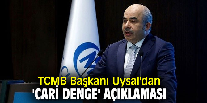 Merkez Bankası'ndan 'cari denge' açıklaması