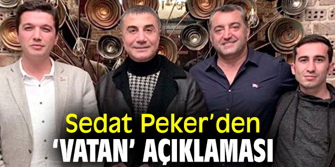 Sedat Peker'den dikkat çeken açıklama!