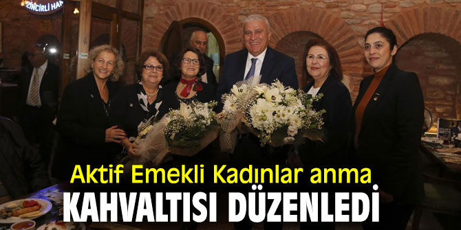 Başkan Atay, Aktif Emekli Kadınlar Derneği kahvaltı etkinliğine katıldı!