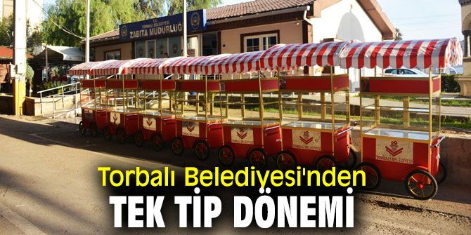 Torbalı Belediyesi, seyyar satıcıları, tek tip araçlarla satış yapacak