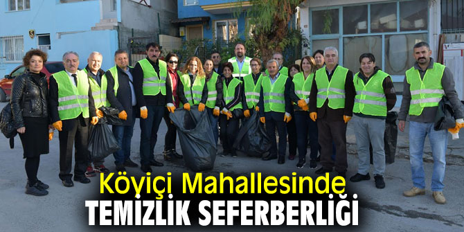 Çiğli'de sokaklar temizlendi