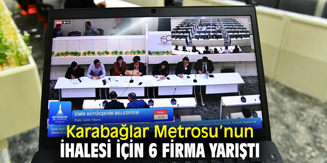 Karabağlar Metrosu’nun proje ihalesinde üçüncü aşamaya gelindi!