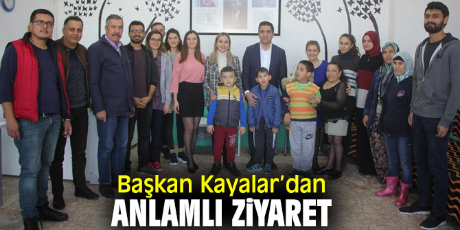 Başkan Kayalar’dan 3 Aralık Dünya Engelliler Günü’nde örnek davranış