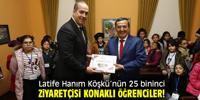 Konaklı öğrenciler, Latife Hanım Köşkü’nde!