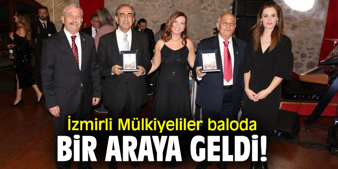 İzmirli Mülkiyeliler baloda bir araya geldi!