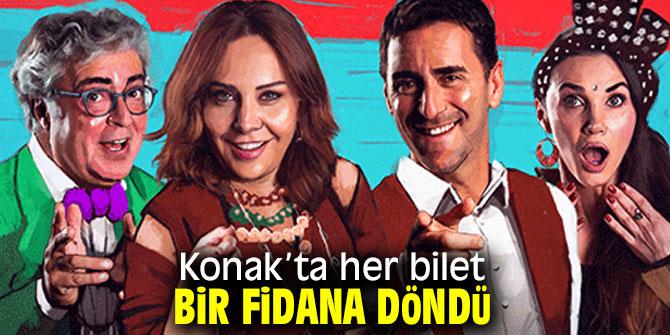 Konak’ta her bilet bir fidana dönüyor!