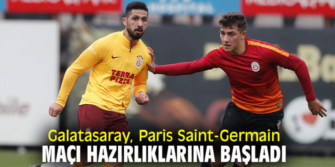  Galatasaray'da Paris Saint-Germain maçı çalışmaları sürüyor