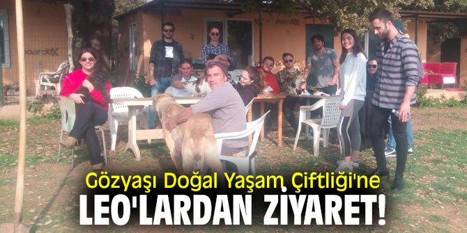 Gözyaşı Doğal Yaşam Çiftliği'ne Leo'lardan ziyaret!