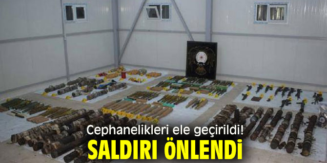 PKK'nın Türkiye cephanelikleri ele geçirildi! 